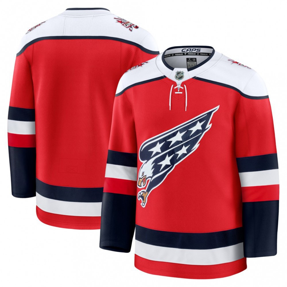 Washington Capitals Alternate Premium Player Jersey - Red-Pro Kit Vault | Brand New 26/27 Sports Jerseys